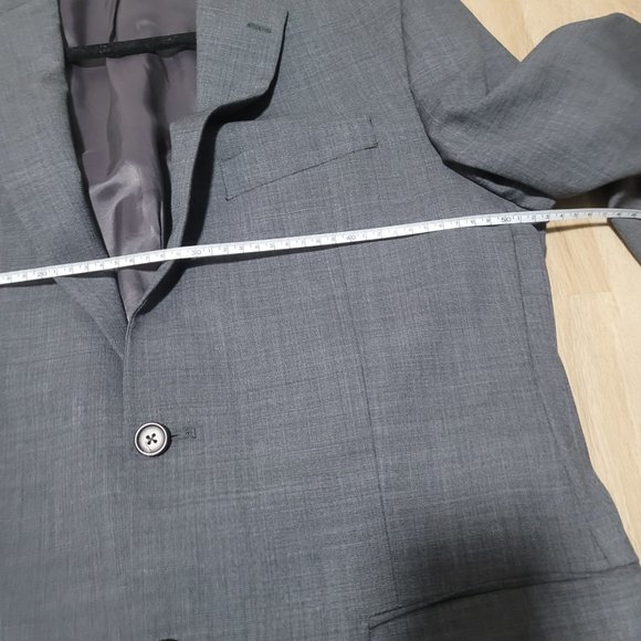 Vintage Ralph Lauren grey wool blazer - Picture 3 of 5